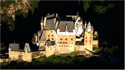 A view of of Burg Eltz