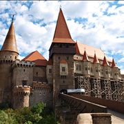 Hunyad Castle in Romania
