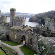 The Outer Ward of Conwy Castle