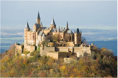 View of Hohenzollern Castle