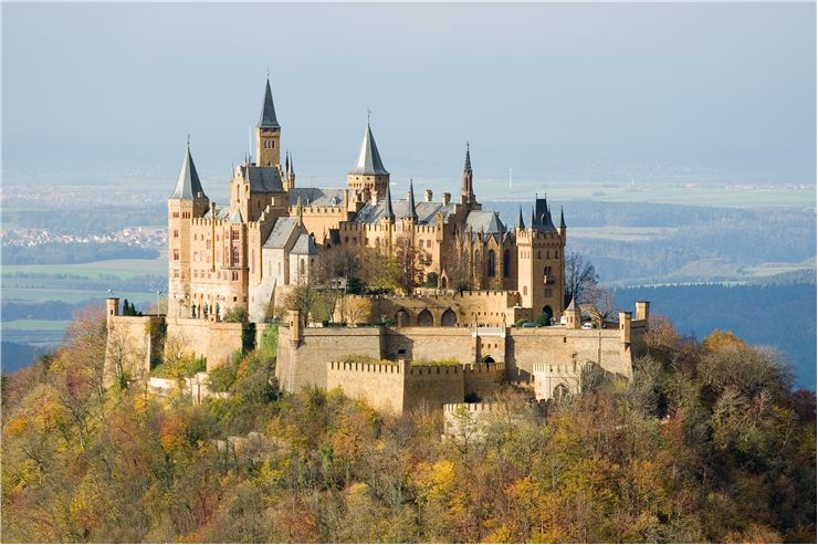 View of Hohenzollern Castle