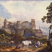 Heidelberg Castle by Karl Philipp Fohr