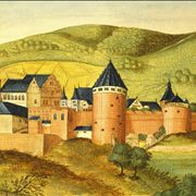 The Heidelberg castle in the Thesaurus Pictuarum