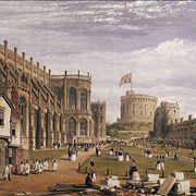 Windsor Castle image by Joseph Nash