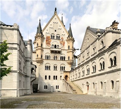 View of Neuschwanstein Castle