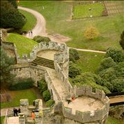 Bear and Clarence Towers from high on Guy's Tower